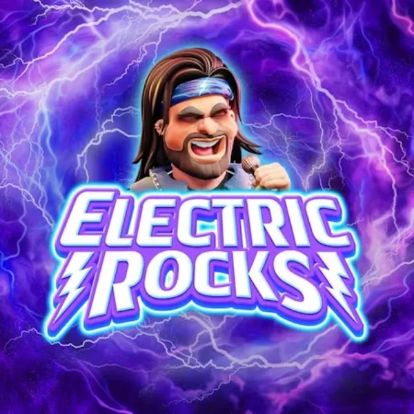 Electric Rocks game by Inspired Gaming – logo hosted on VipLuck Casino