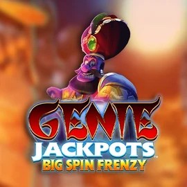 Genie Jackpots: Big Spin Frenzy casino game by Blueprint Gaming – featured logo at VipLuck Casino