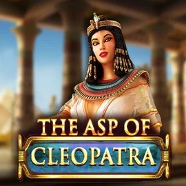 The Asp of Cleopatra slot logo by Red Rake Gaming at VipLuck Casino
