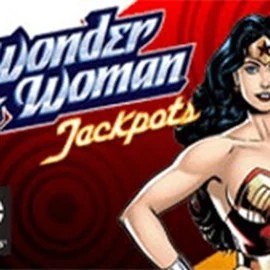 Try Wonder Woman Jackpots slot by Amaya on vipsluck.pl – logo image